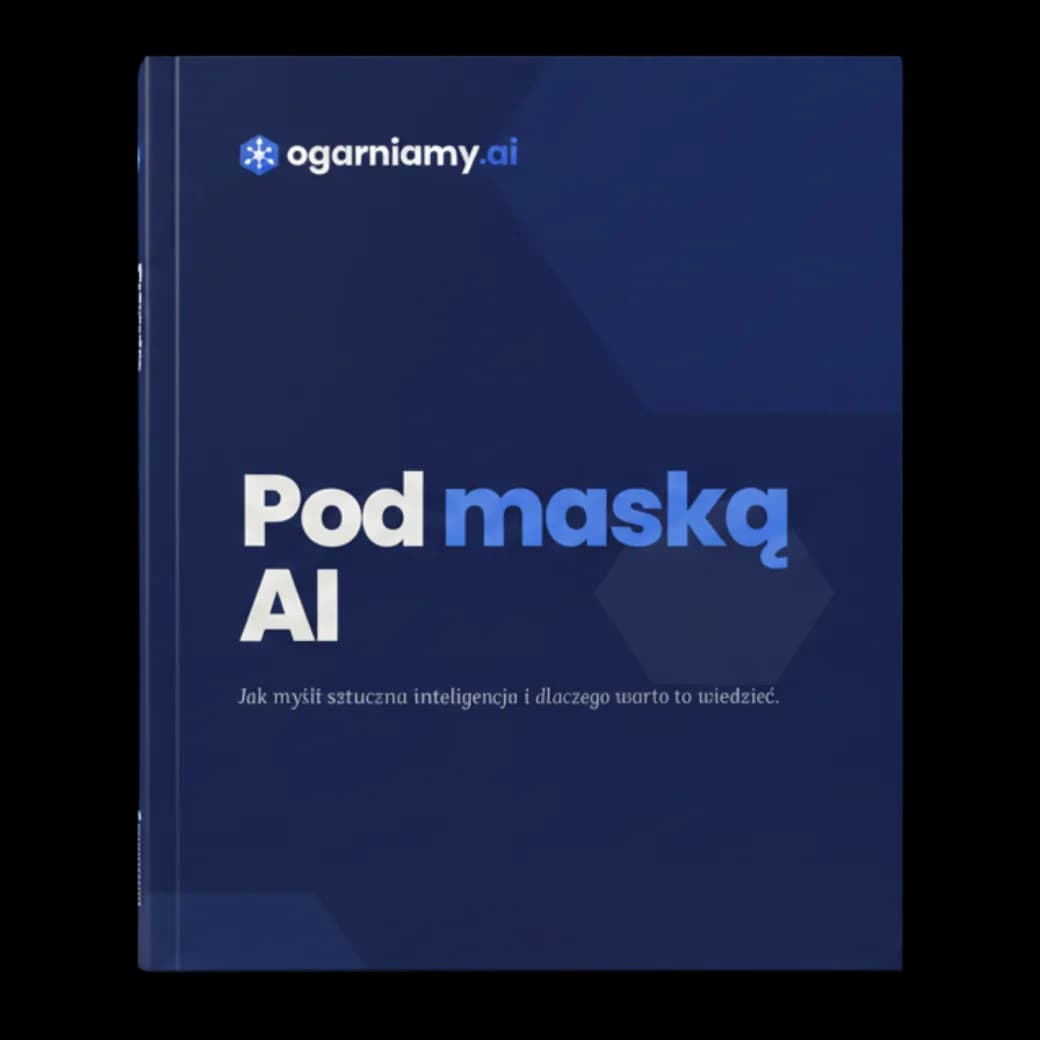 Ebook Pod maską AI, okładka