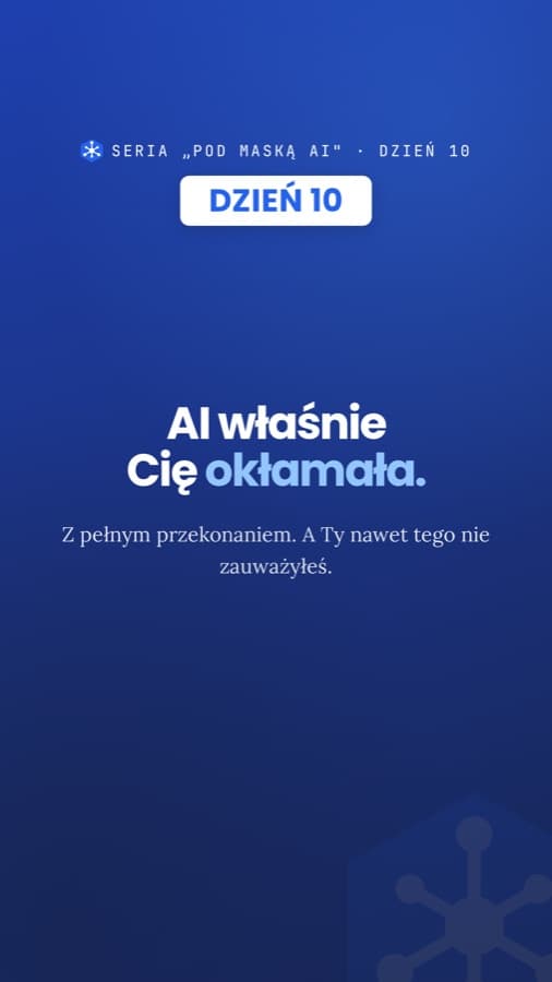 Rolka Dzień 10 z serii Pod maską AI
